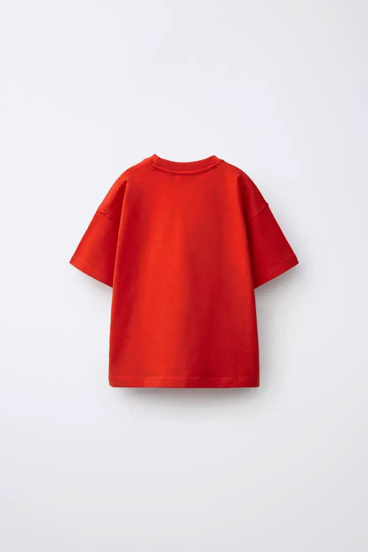 Kırmızı Oversize Tshirt