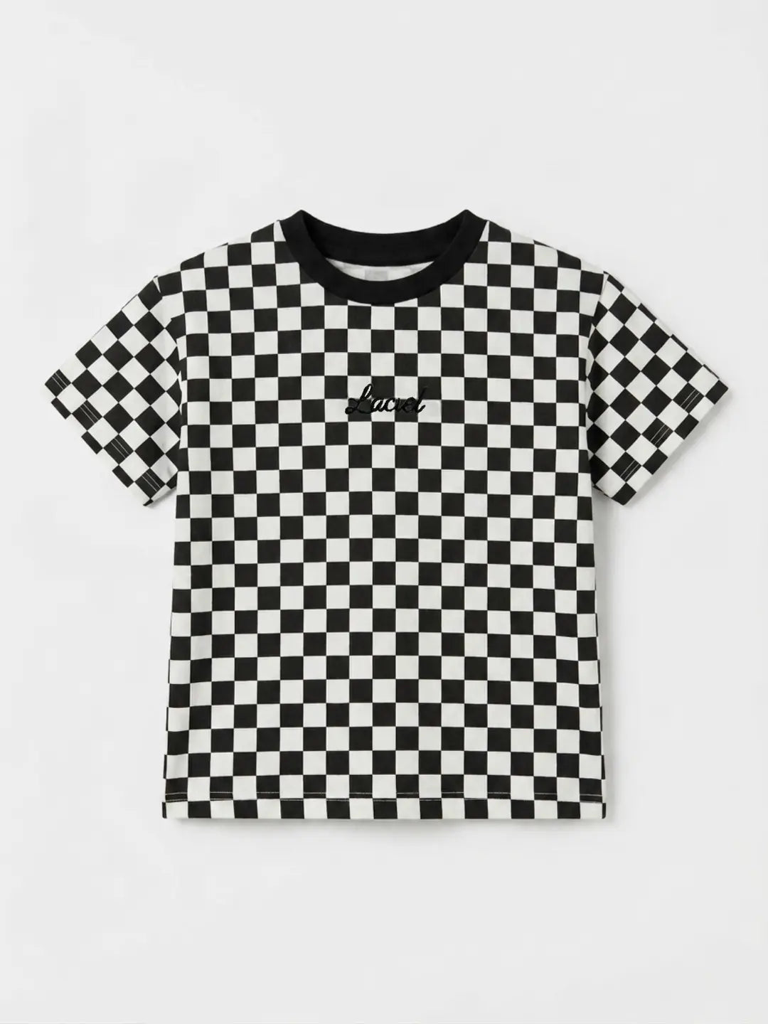 7228 Damalı Tshirt