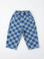 C0172-2 Damalı Balloon Jeans