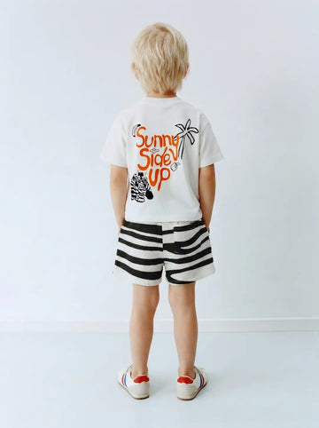 1985 Zebra 🦓 Müslin Şortlu Set